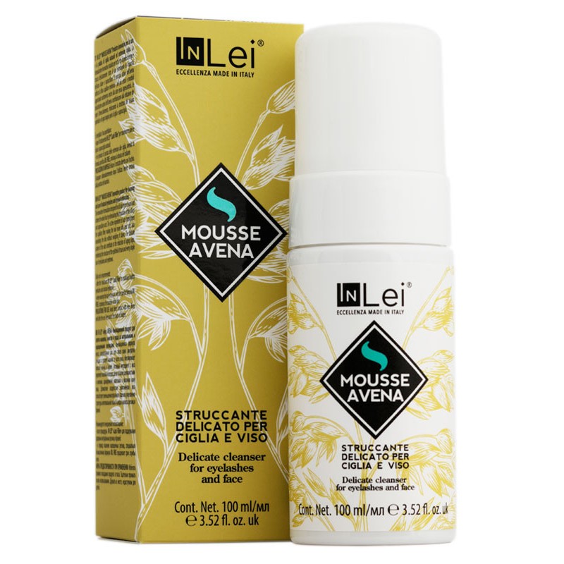 InLei® "Mousse" Delicate Make-up Remover for Eyelashes and Face