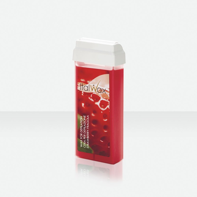 Italwax Cartridge Synthetic Warm Wax - Strawberry 100ml